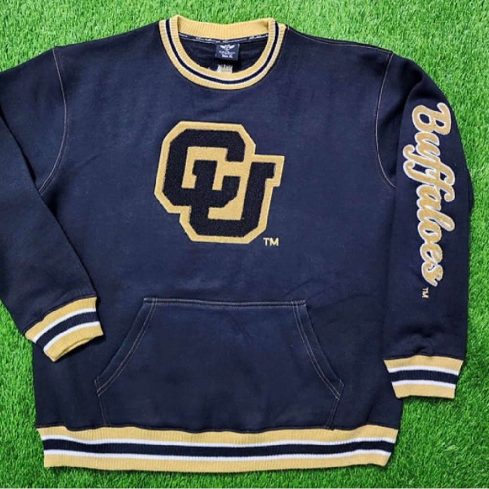 NEW Buffaloes Black and Gold Men's Sweater